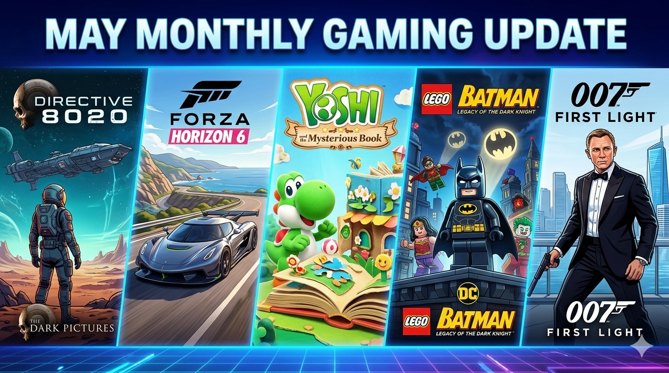 Atualização Gaming Maio 2026